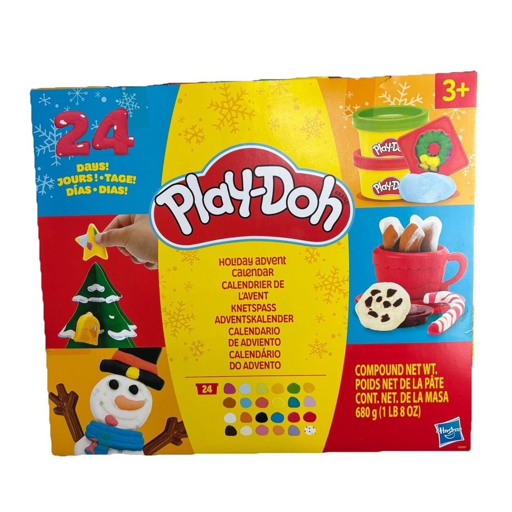 2025 Holiday Play-Doh Advent Calendar New In Box
